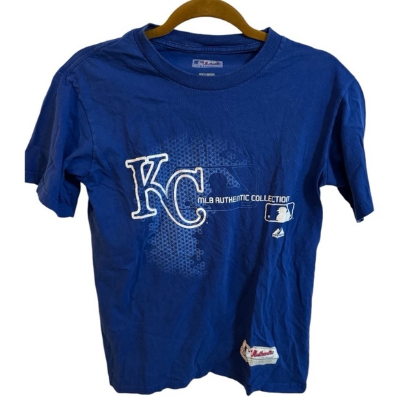 Majestic Kansas City Royals Baseball Team-Shirt - Picture 1 of 6